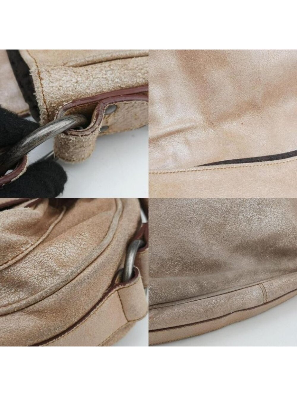 ★SOLD★ Dior Gaucho Beige Leather Messenger Bag - Picture 16 of 16